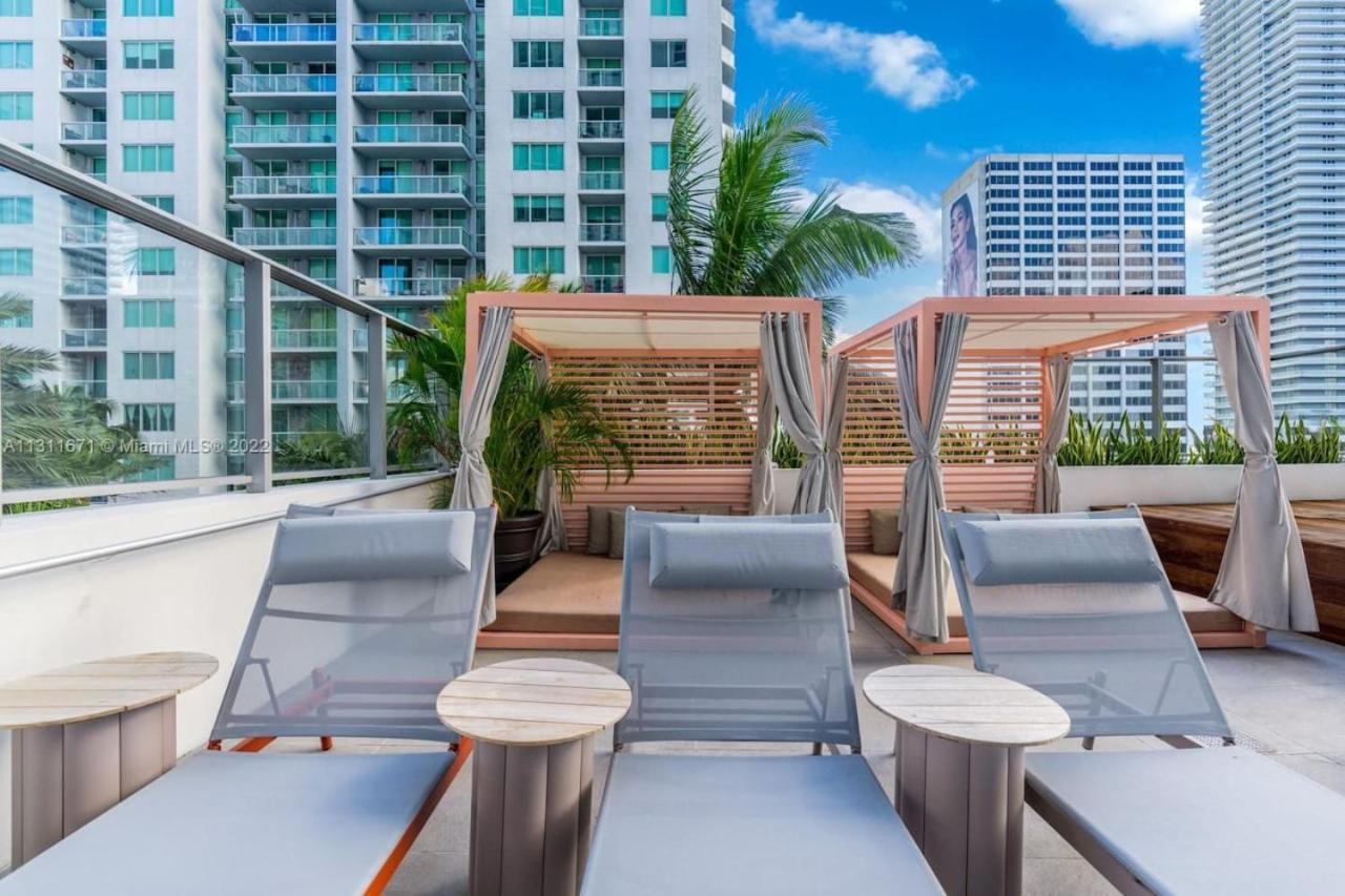 Ocean View Studio Pool And Gym Apartment Miami Exterior foto